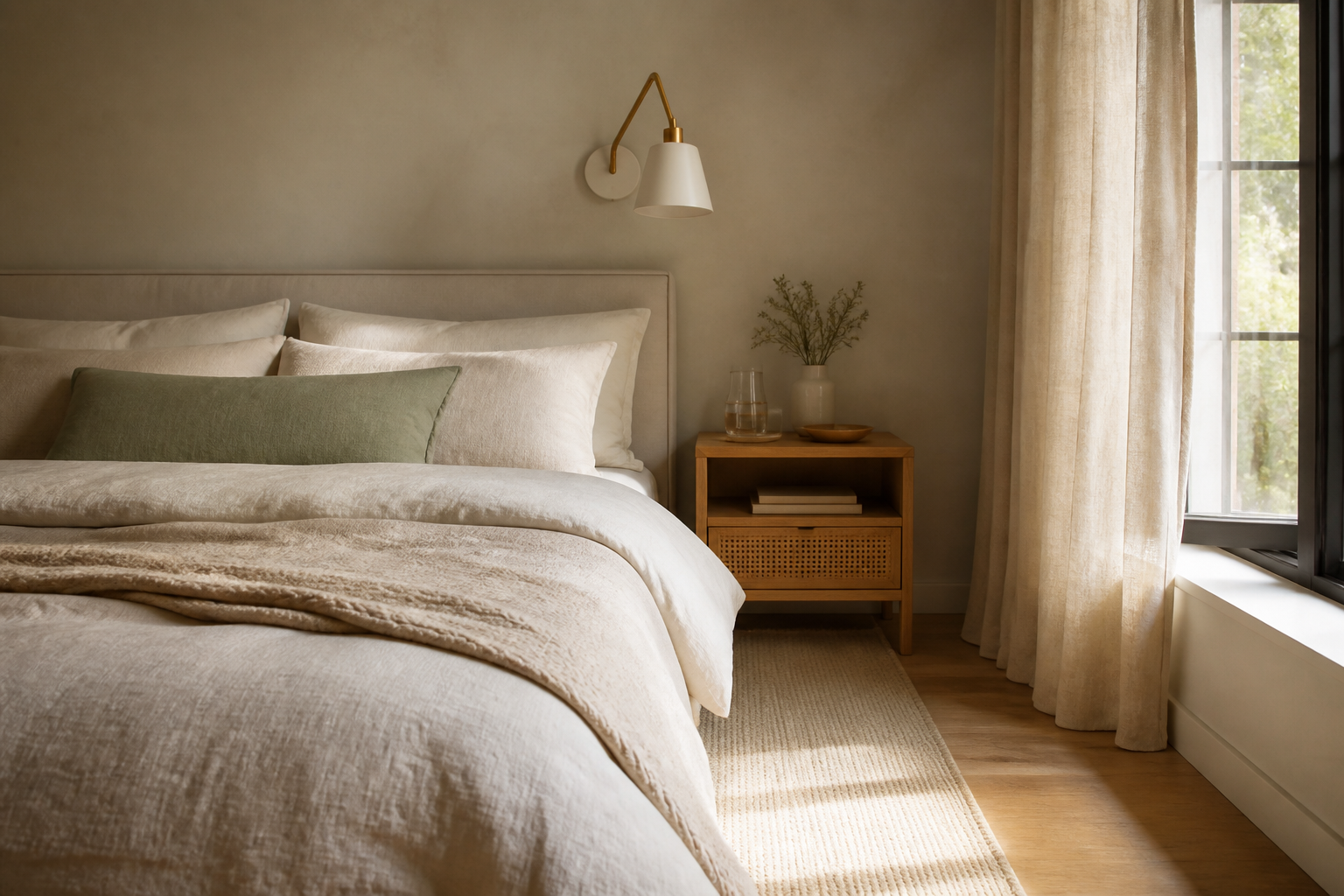 How to Refresh a Bedroom on a Budget: $80 No-Plastic Guide