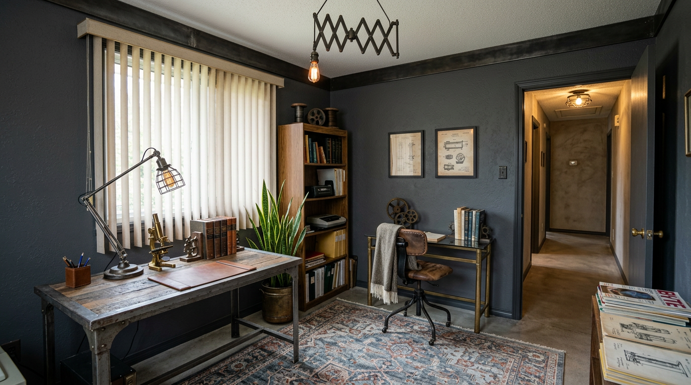 Industrial Home Office Ideas: See It Before You Buy